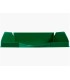 Bandeja sobremesa plastico q connect verde opaco 240x70x340 mm