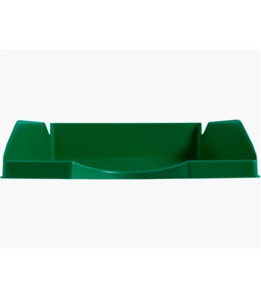 Bandeja sobremesa plastico q connect verde opaco 240x70x340 mm