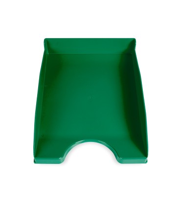 Bandeja sobremesa plastico q connect verde opaco 240x70x340 mm