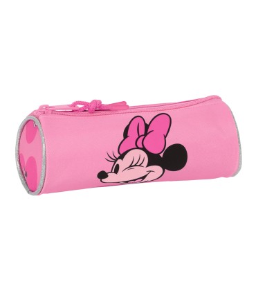 Bolso escolar portatodo safta redondo minnie mouse loving 70x200x70 mm