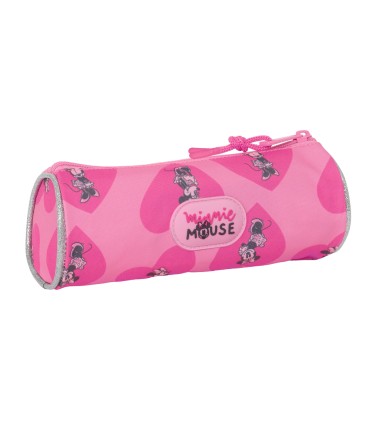 Bolso escolar portatodo safta redondo minnie mouse loving 70x200x70 mm