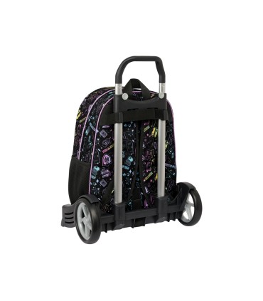 Mochila safta mod 108 con carro evolution monster high fantastic 140x330x420 mm