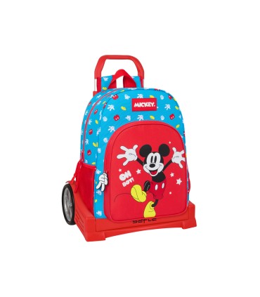 Mochila safta mod 108 con carro evolution mickey mouse fantastic 140x330x420 mm