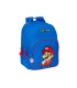 Mochila safta doble con cantoneras adaptable a carro super mario play 150x320x420 mm