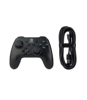 Mando power a con cable para nintendo switch negro