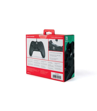 Mando power a con cable para nintendo switch negro