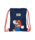 Saco plano safta junior super mario world 340x260x10 mm