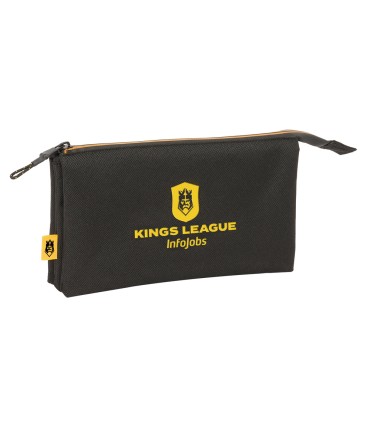 Bolso escolar portatodo safta triple kings league school collection 120x220x30 mm