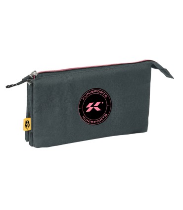 Bolso escolar portatodo safta triple kings league kunisport 120x220x30 mm