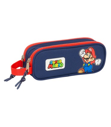 Bolso escolar portatodo safta doble super mario world 80x210x60 mm