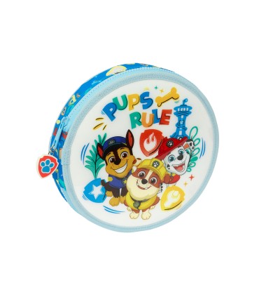 Plumier escolar safta redondo 18 piezas paw patrol pups rule 35x210 mm