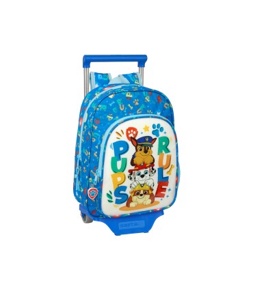 Mochila safta mod 185 con carro 705 paw patrol pups rule 340x260x110 mm