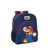 Mochila safta junior adaptable a carro super mario world 380x320x120 mm