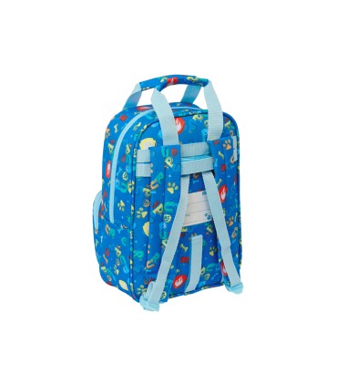 Mochila safta infantil con asas adaptable a carro paw patrol pups rule 280x200x80 mm