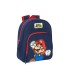 Mochila safta infantil adaptable a carro super mario world 340x280x100 mm