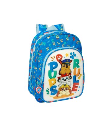 Mochila safta infantil adaptable a carro paw patrol pups rule 340x260x110 mm