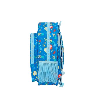 Mochila safta infantil adaptable a carro paw patrol pups rule 340x260x110 mm