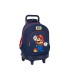 Mochila safta grande con ruedas compact extraible super mario world 450x330x220 mm