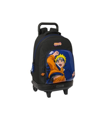 Mochila safta grande con ruedas compact extraible naruto ninja 450x330x220 mm