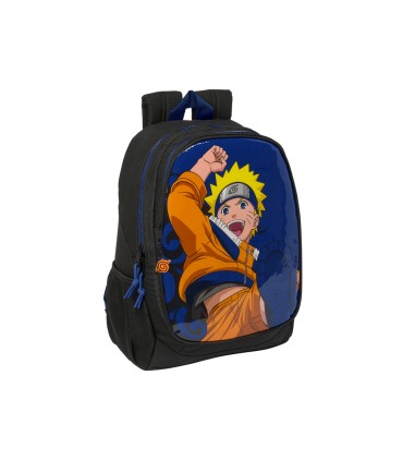 Mochila safta adaptada carro naruto ninja 440x320x160 mm