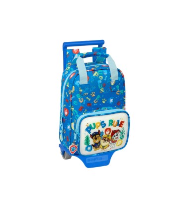 Mochila 765 con carro 805 safta paw patrol pups rule 280x200x80 mm