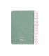 Agenda espiral liderpapel peri ssa a4 2025 dia pagina color verde papel 80 gr