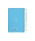 Agenda espiral liderpapel peri ssa a4 2025 dia pagina color azul papel 80 gr