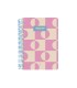 Agenda espiral liderpapel clas sic a6 2025 semana vista color rosa papel 70 gr