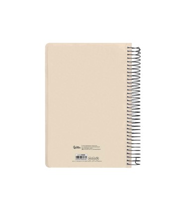 Agenda espiral liderpapel clas sic a4 2025 semana vista blanco y negro 1 papel 70 gr