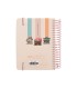 Agenda espiral liderpapel sant orini a6 2025 dp ws mosaico papel 60 gr