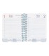 Agenda espiral liderpapel sant orini a6 2025 dia pagina street view papel 60 gr