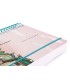 Agenda espiral liderpapel sant orini a6 2025 dia pagina atardecer rosa papel 60 gr