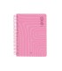 Agenda espiral liderpapel syro s a5 2025 dia pagina color rosa papel 60 gr catalan