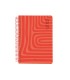 Agenda espiral liderpapel syro s a5 2025 dia pagina color rojo papel 60 gr catalan