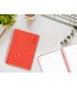 Agenda espiral liderpapel syro s a5 2025 dia pagina color rojo papel 60 gr catalan