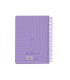 Agenda espiral liderpapel syro s a5 2025 dia pagina color rosa papel 60 gr