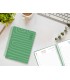 Agenda espiral liderpapel syro s a5 2025 dia pagina color verde papel 60 gr