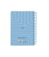 Agenda espiral liderpapel syro s a5 2025 dia pagina color azul papel 60 gr