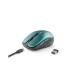 Raton ngs evo rust optico 800 1200 1600 dpi inalambrico 5 botones teclas silenciosas receptor usb 24 ghz verde