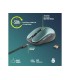 Raton ngs evo rust optico 800 1200 1600 dpi inalambrico 5 botones teclas silenciosas receptor usb 24 ghz verde