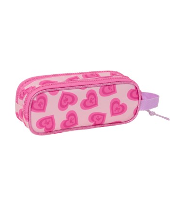 Bolso escolar portatodo safta doble barbie love 60x210x80 mm