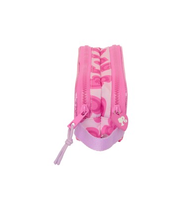 Bolso escolar portatodo safta doble barbie love 60x210x80 mm