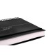 Agenda encuadernada liderpapel olbia a4 2025 dia pagina color negro papel 60 gr