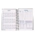 Agenda encuadernada liderpapel olbia a4 2025 dia pagina color negro papel 60 gr