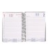 Agenda encuadernada liderpapel olbia a4 2025 dia pagina color negro papel 60 gr