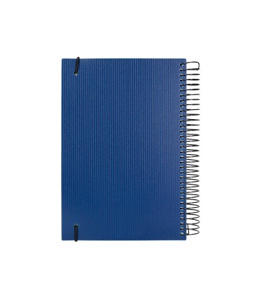 Agenda encuadernada liderpapel olbia a4 2025 dia pagina color azul papel 60 gr