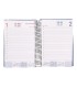 Agenda encuadernada liderpapel olbia a4 2025 dia pagina color azul papel 60 gr