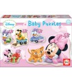 Puzle safta baby minnie mouse baby 3 a 5 piezas 5 unidades