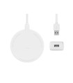 Sistema de carga wireless belkin pad 10w psu blanco