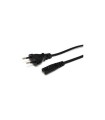 Cables ordenador / movilidad startech cable corriente 1m europeo c7